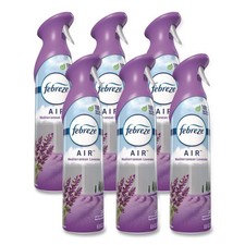 Febreze 96264 8.8 oz. Aerosol Spray AIR - Mediterranean Lavender 6/Carton New