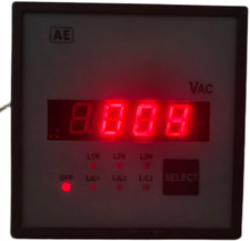 Automatic Electric A.C Voltmeter VSS96D Range VAC Supply 0-600 240
