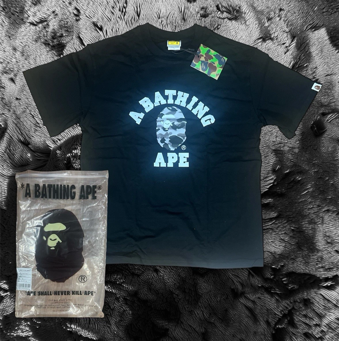 A Bathing Ape Cotton T-Shirts for Men for sale | eBay