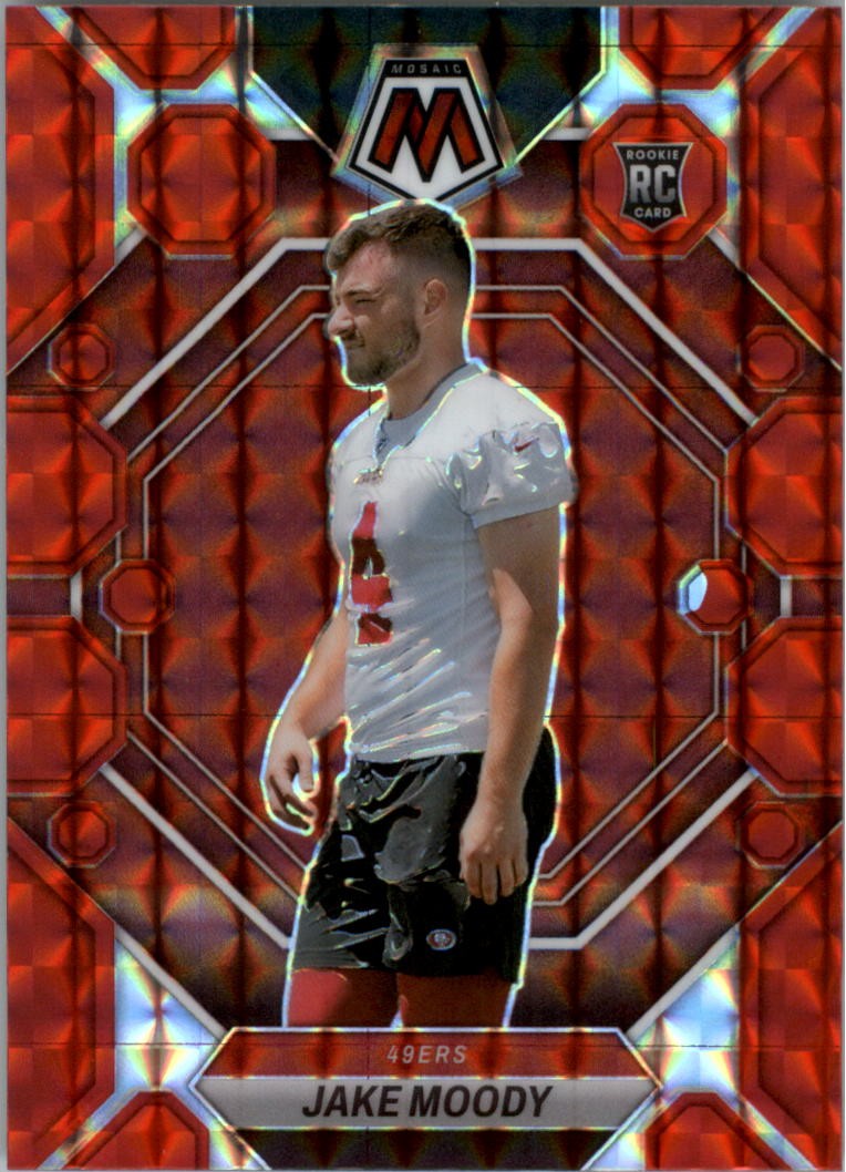 2023 Panini Mosaic Mosaic Red #326 Jake Moody - FB