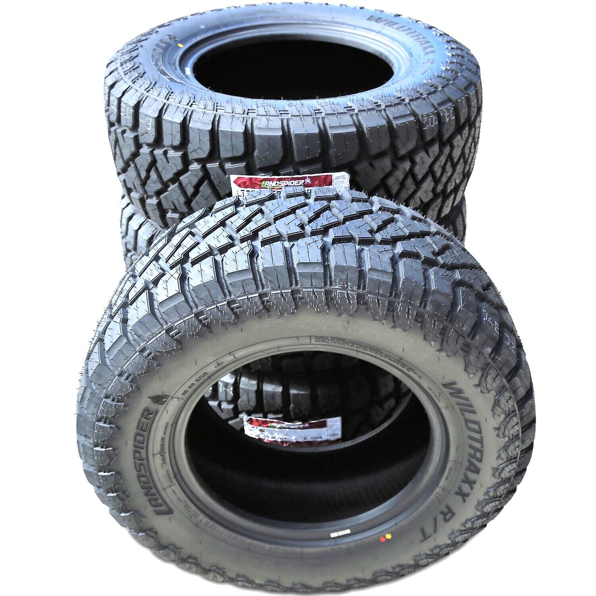 4 Tires Landspider Wildtraxx R/T LT 285/70R17 Load E 10 Ply RT