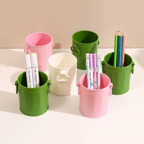 Large Capacity Pen Storage Container Makeup Brush Storage Bucket Stationery - Picture 6 of 10