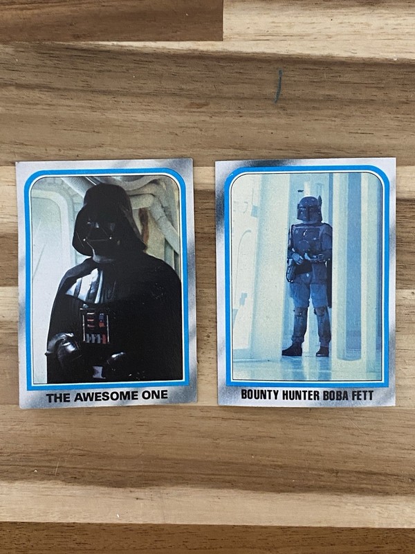 Vintage 1980 Topps Star Wars Cards
