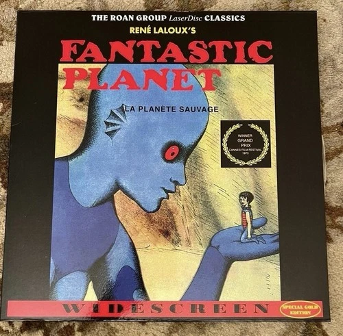 Fantastic Planet Animated Film 1973 Laserdisc Gold Disc Edition