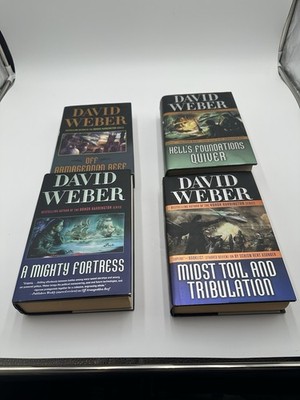 Lot Of 4 David Webber Science Fiction Books
