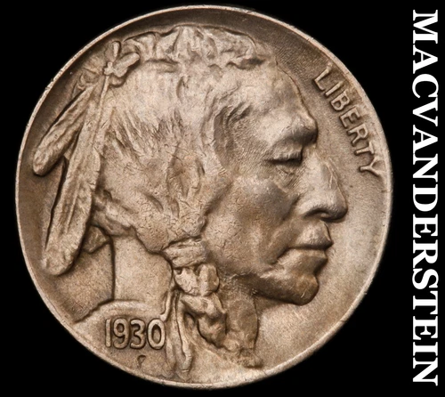 1930-S Buffalo Nickel-Extra Fine ++ Scarce Better Date No Reserve #i6578