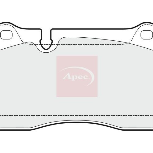 For ASTON MARTIN VIRAGE 2011 on BRAKE PADS (FRONT) (R90) PAD1508