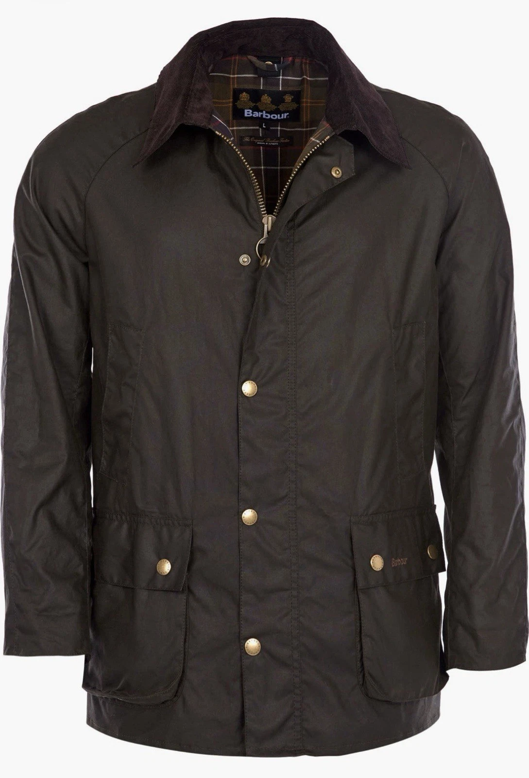 Brand New BNWT BARBOUR  ASHBY WAX Cotton Jacket Coat in Olive XXL  image 1