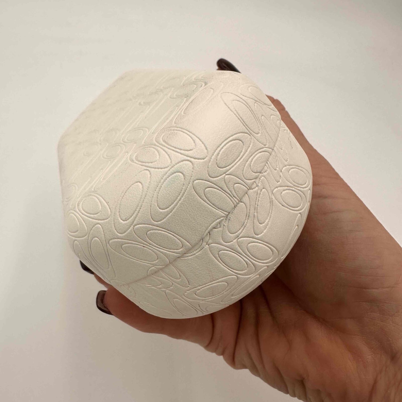 Oakley White Hard Shell Embossed Pattern Glasses … - image 6