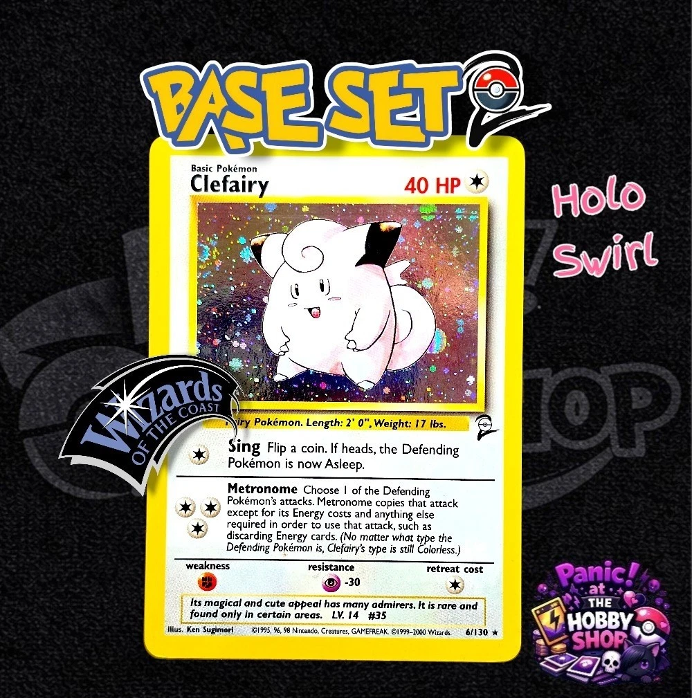 Clefairy Pokémon TCG Cards for sale | eBay