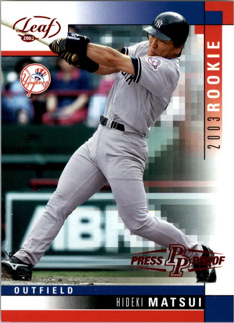 2003 Leaf - Hideki Matsui #321 for sale | eBay