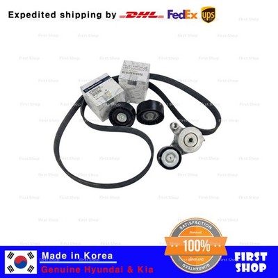 Genuine OEM Belt Tensioner Puller 4P Set for Ssangyong Tivoli Korando