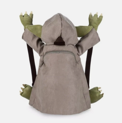 Disney Parks 2025 Star Wars Yoda Plush Backpack ***New With Tags