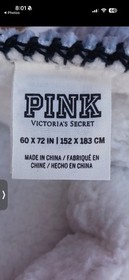 Victoria's Secret PINK Leopard Blanket - NIP 💖