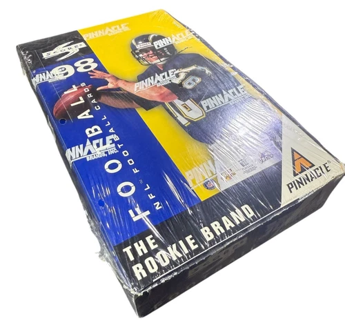 1998 Score Pinnacle NFL Football Factory Sealed Box Manning Moss RC 36 Packs