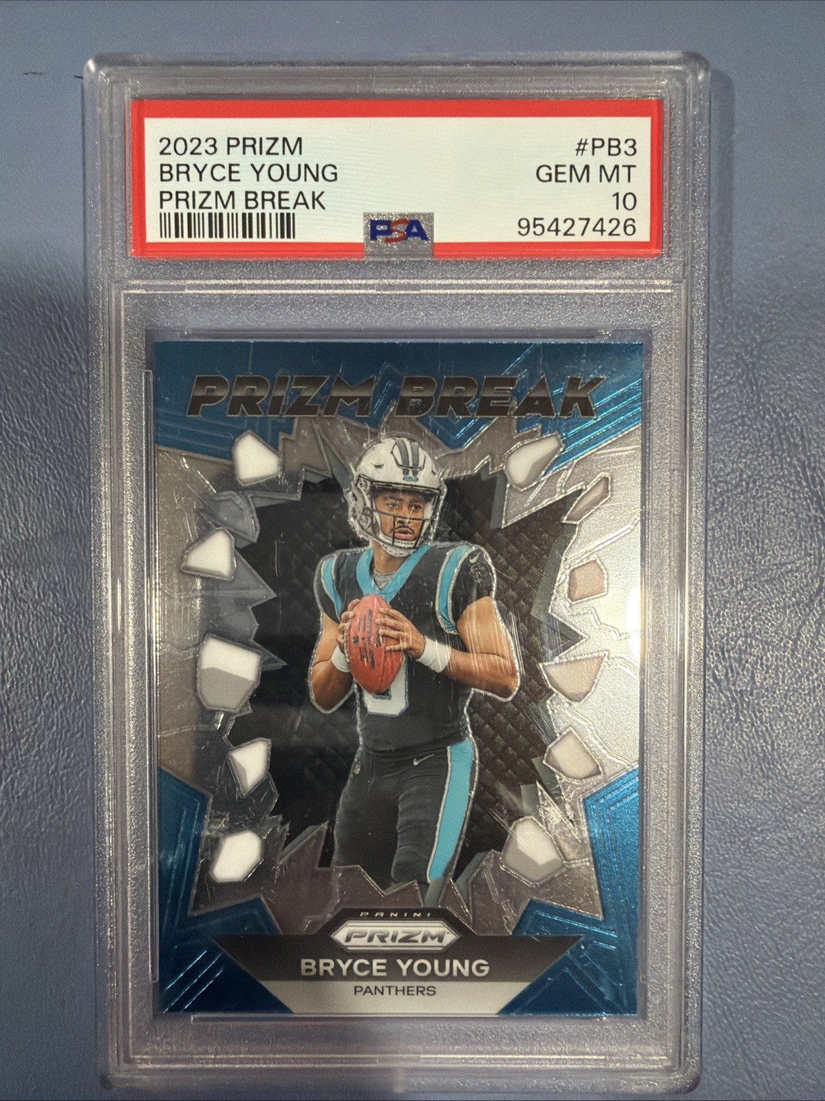 Bryce Young Panini Prizm Prizm Break #PB3 Base