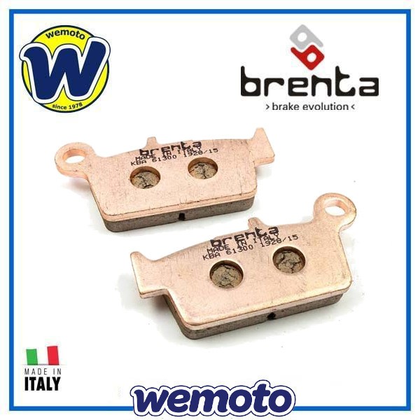 Sinter BremsbeläGe Hinterrad FüR Yamaha YZ 125 1998 Brenta BR4087-image