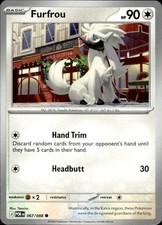 Pokemon Furfrou 67/88 Perfect Order NM