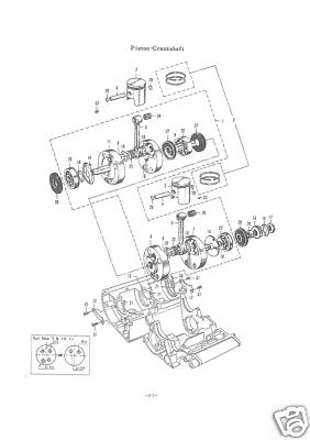 SUZUKI Parts Manual T20 X6 & TC250 1965 1966 1967 1968 & 1969