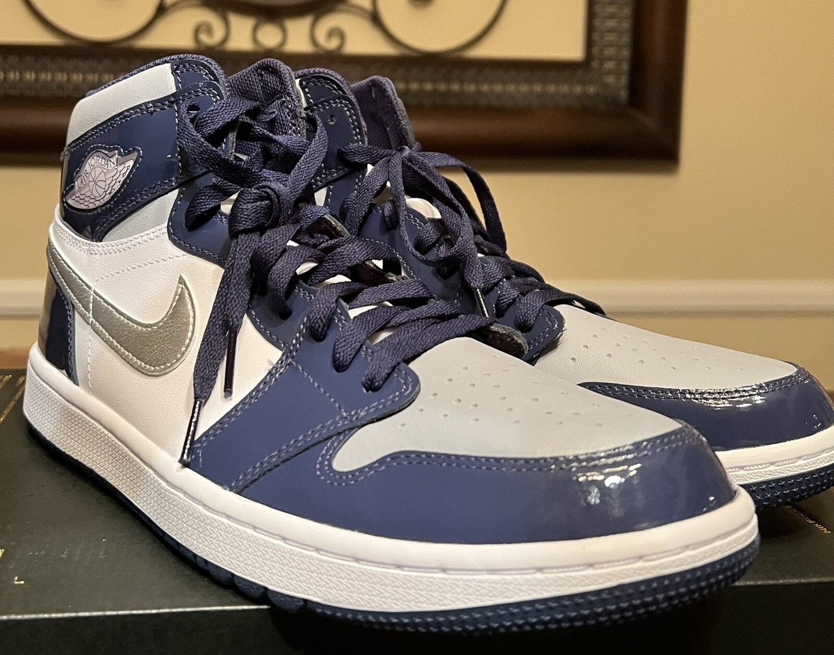 【新品】Nike AirJordan1Low Golf midnightnavy Nike Air Jordan 1 Low G Golf Shoes White/Black/Midnight Navy