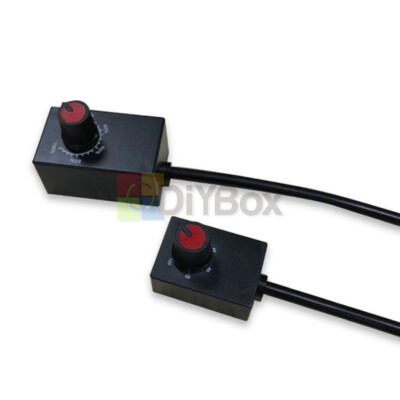 DC0-10V 1-10V Knob Dimmer 0-100% Scale Electronic Potentiometer for Dimmable LED