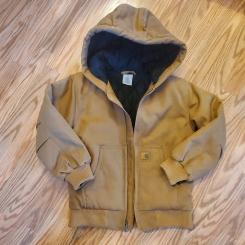 Carhartt Jacket kids size 7 Quilt lined 