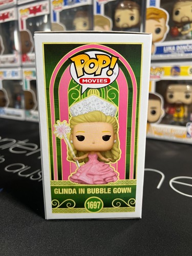 WICKED GLINDA IN BUBBLE GOWN FUNKO POP MOVIES VINYL FIGURE #1697 EXP POST P/P - Picture 7 of 10
