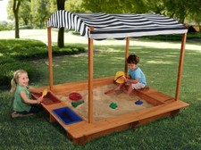 gorilla playsets interlocking sandbox with cover