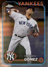 Yoendrys Gomez RC - New York Yankees 2024 Topps Chrome #160