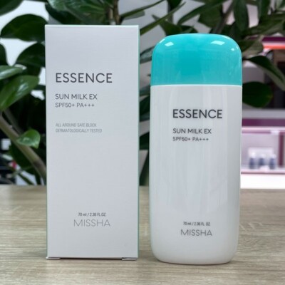 Missha All-Around Safe Block Essence Sun Milk EX SPF 50+ PA+++ (70ml)
