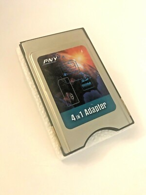 PNY DAZZLE 4-in-1 PCMCIA Digital Media Adapter - PPCCARD41