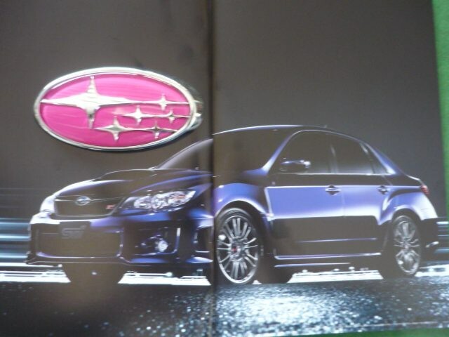 Subaru Impreza WRX STI 6 Stars Emblem Custom Pink Front For
