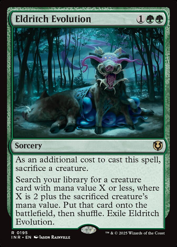 MTG Innistrad Remastered *FOIL* R Eldritch Evolution #0195