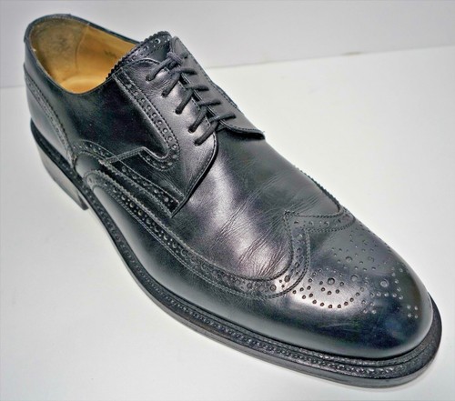 Bruno Magli PLATINUM Black Leather 