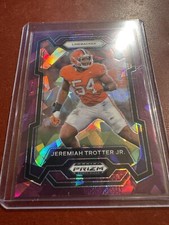 2024 Panini Prizm Draft Picks JEREMIAH TROTTER JR RC purple cracked ice 55/149