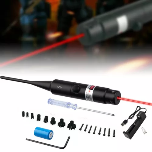 Tactical Red Laser Bore Sight for .177 to .50 Caliber Bore Sighter Red Dot Kit - Picture 5 of 11