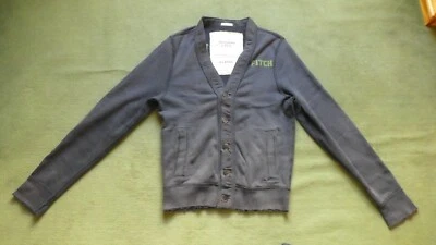 Cardigan bleu marine Abercrombie & Fitch taille XL - Photo 1/4