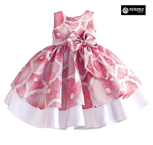 Vestito Elegante Cerimonia Abito Bambina Fiori Girl Party Dress DGZF067B |  eBay
