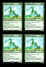 MRM ENGLISH 4x Colosse cam�l�on - Chameleon Colossus MTG Magic AFC