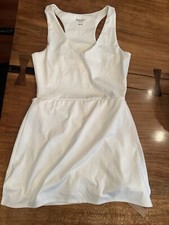 Reformation || Naomi Ecomove Active Dress Cutouts White L NWT
