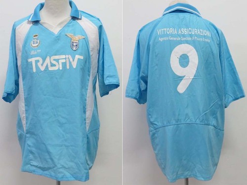 MAGLIA JERSEY SHIRT MAILLOT TRIKOT CALCIO C5 FOOTBALL FUTSAL LAZIO ROMA ITALIA - 第 1/12 張圖片