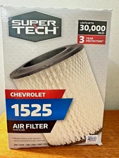 Super Tech 1525 Engine Air Filter, Replacement