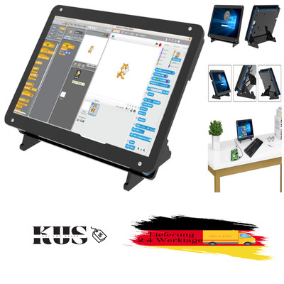 Portableschirm mit Edelstahlgehäuse für Raspberry Pi und Windows 10 IoT, 7-Zo...
