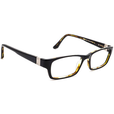 Prodesign Denmark Eyeglasses 7606 Black on Tortoise Frame