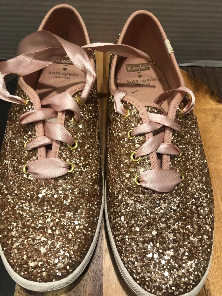 Kate Spade Keds Glitter Sneakers | POPSUGAR Fashion