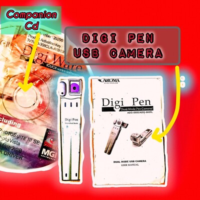 PRETEC Digi Pen 480.  5 In 1 Camera 