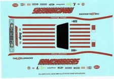 Yesteryear Ramchargers 74-75 Dart F/C 1/24 1/25 waterslide Drag decal
