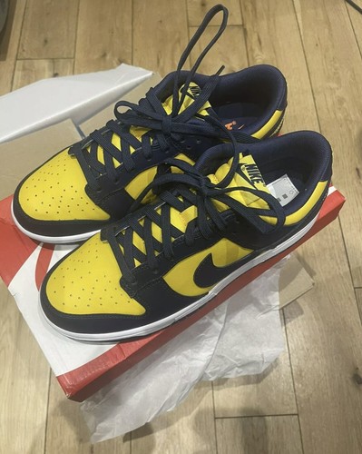 Nike Dunk Low Michigan UK 7.5 Sneakers 