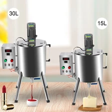 Heating Mixing Filling Machine 15/30L Stirring Tank Lipstick Liquid Paste Filler