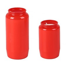 Grave Candle Memorial Light Wax Candle Jar Funeral Graveside Cemetery Remembrnce